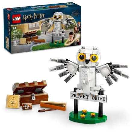 Lego Harry Potter Hedwig En El Numero 4 De Privet Drive