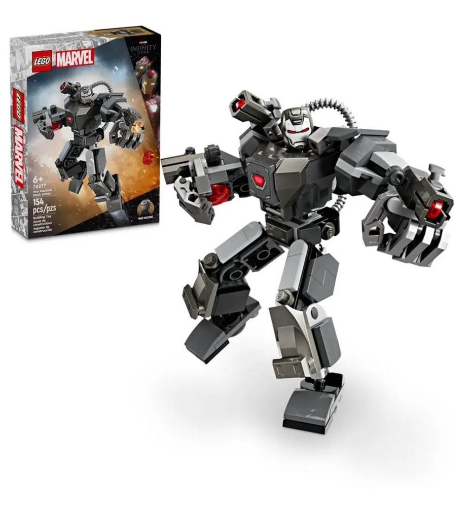 Lego Marvel Armadura Robotica De Maquina De Guerra