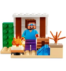 Lego Minecraft La Expedicion De Steve Al Desierto