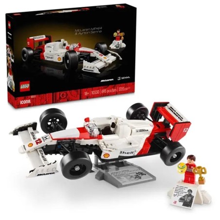 Lego Icons Mclaren Mp4 - 4 Y Ayrton Senna