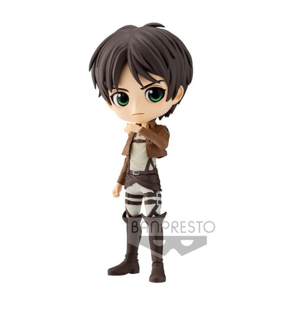 Figura Banpresto Q Posket Shingeki No Kyojin Eren Yeager Ver. B