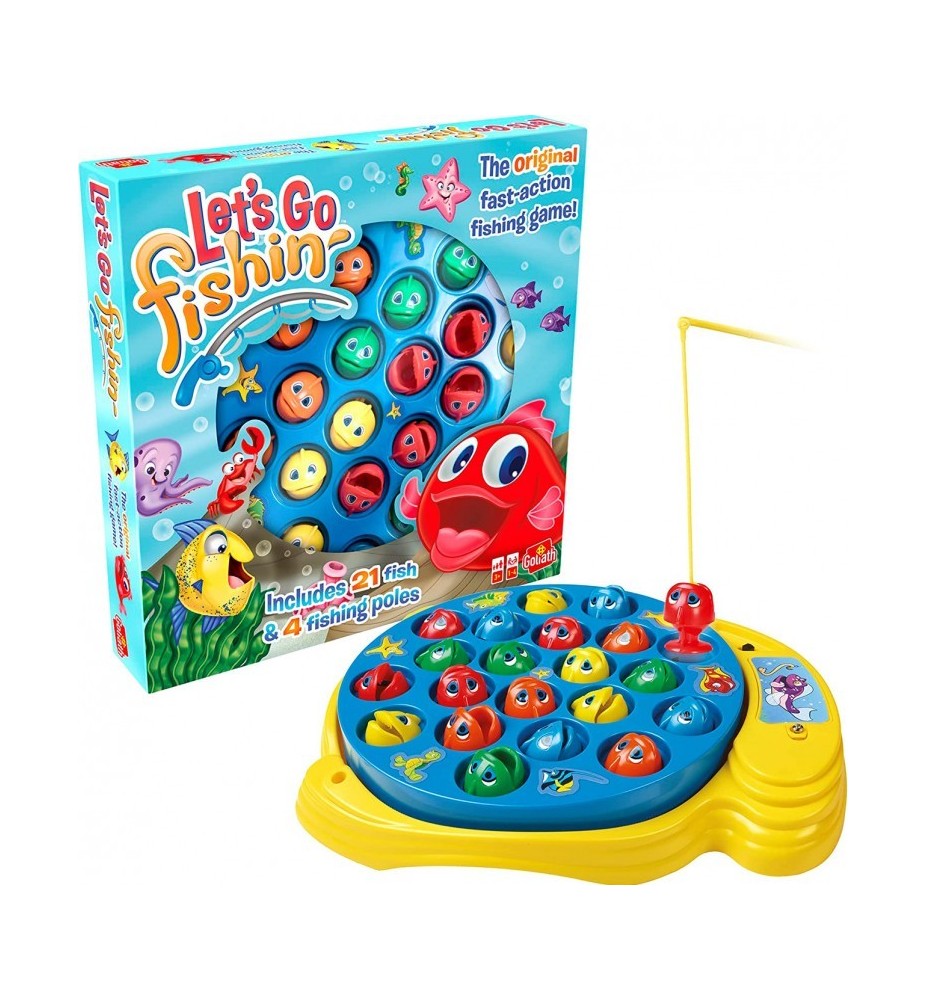 Juego De Pesca Para Niños Goliath Let´s Go Fishing