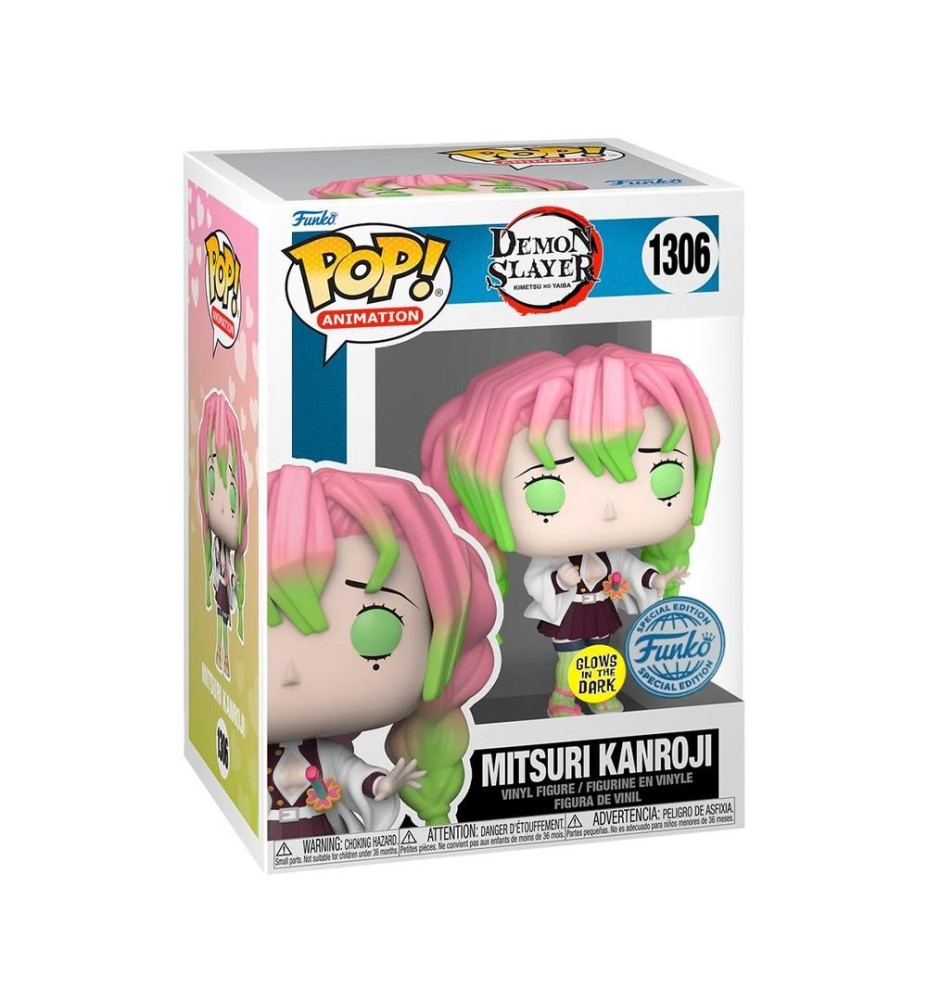 Funko Pop Kimetsu No Yaiba Demon Slayer Mtsuri Kanroji Glow In The Dark 76702