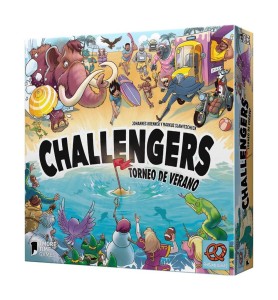 Juego De Mesa Challengers! Torneo De Verano Edad Recomendada 8 Años