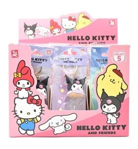 Llavero Hello Kitty And Friends Donut 1 Unidad Aleatoria