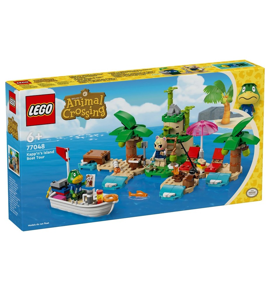 Lego Animal Crossing Paseo En Barca Con El Capitán