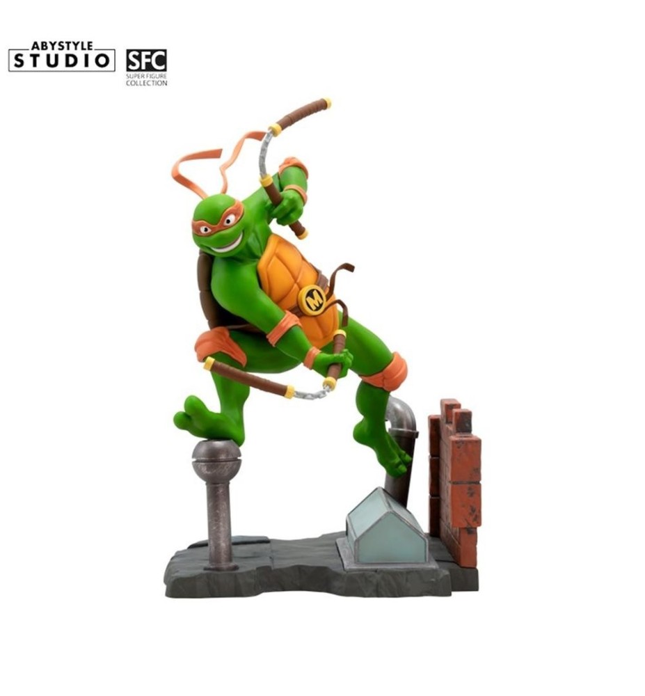 Figura Abystyle Tortugas Ninja Michelangelo