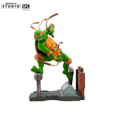 Figura Abystyle Tortugas Ninja Michelangelo