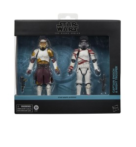 Pack 2 Figuras Hasbro Star Wars The Black Series Ahsoka Captain Enoch & Night Trooper