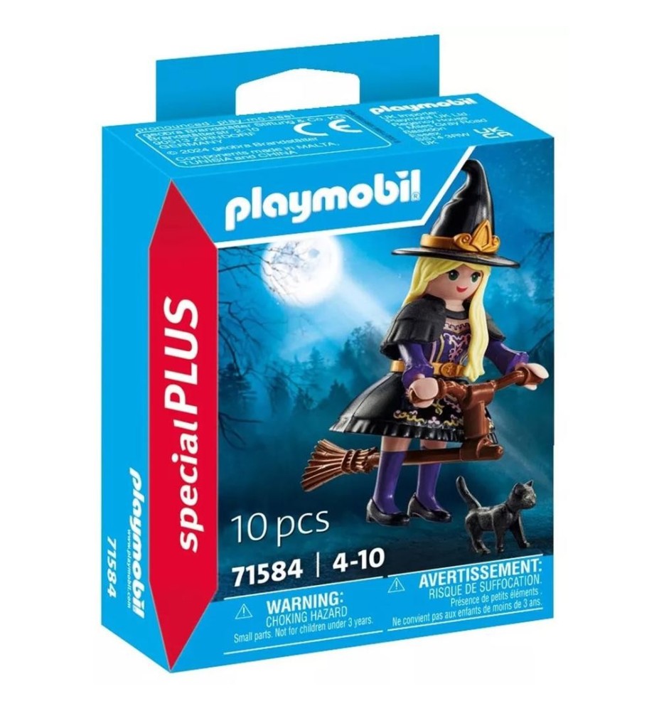 Playmobil Bruja Con Gato