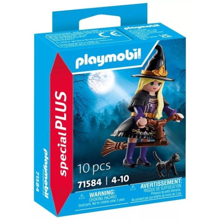 Playmobil Bruja Con Gato