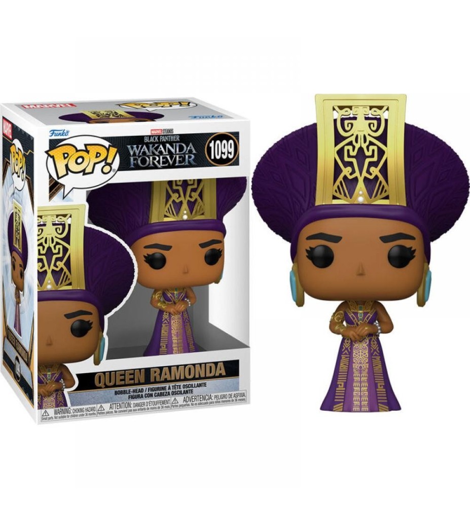 Funko Pop Marvel Black Panther Wakanda Forever Queen Ramonda 63945