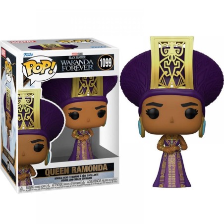 Funko Pop Marvel Black Panther Wakanda Forever Queen Ramonda 63945