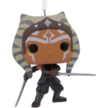 Adorno De Navidad Funko Star Wars Ahsoka Figura De Resina