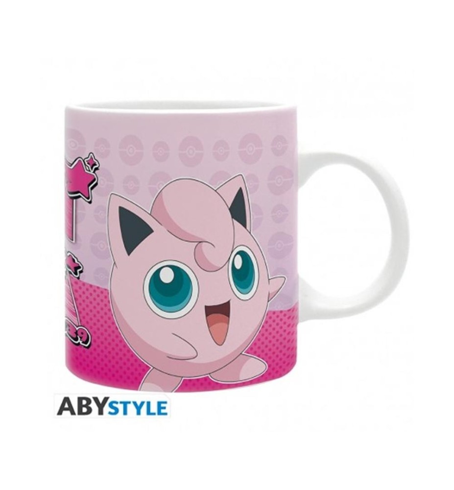 Taza Abystyle Pokémon Jigglypuff Comic Strip 320 Ml