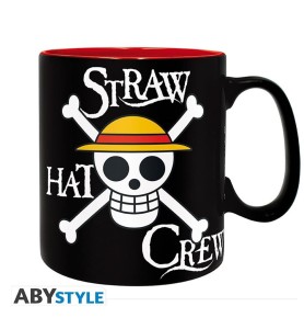 Taza Abystyle One Piece Luffy & Skull