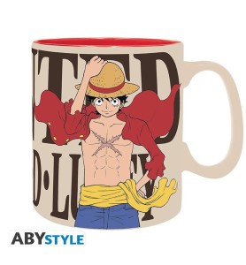 Taza Abystyle One Piece Luffy & Wanted