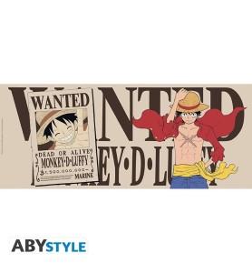 Taza Abystyle One Piece Luffy & Wanted