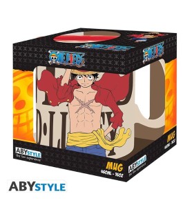 Taza Abystyle One Piece Luffy & Wanted