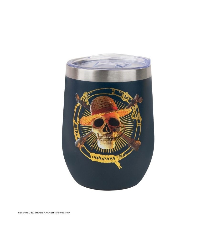 Taza Termo Cinereplicas One Piece Monkey D. Luffy