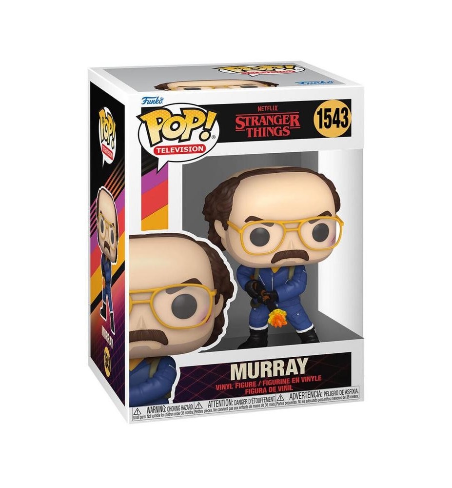 Funko Pop Tv: Stranger Things S4 Murray With Flametrower