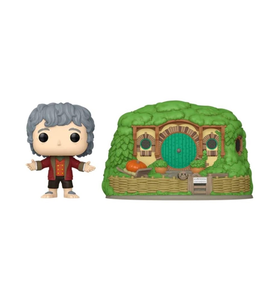 Funko Pop Town El Señor De Los Anillos Bilbo Bolson Con Bolson Cerrado 80835