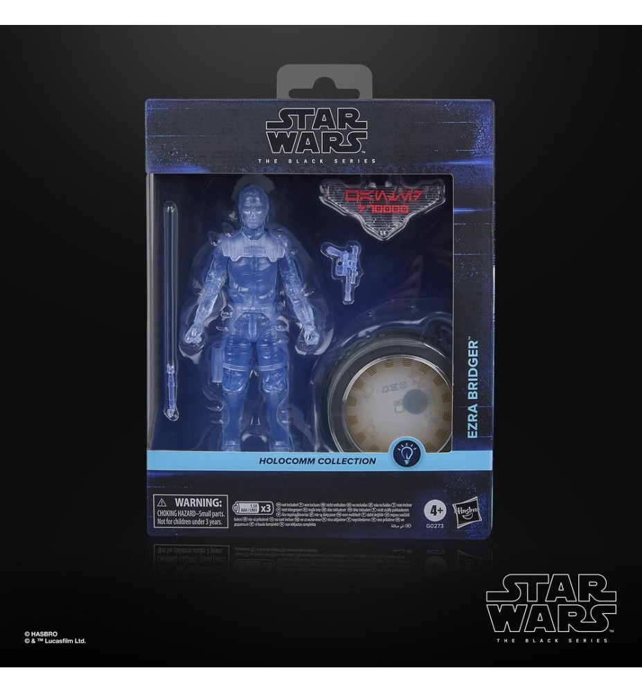 Figura Hasbro Star Wars The Black Series Holocomm Collection Ezra Bridger