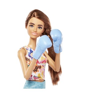 Muñeca Barbie Mattel Conjunto Entrenamiento Y Cachorrito