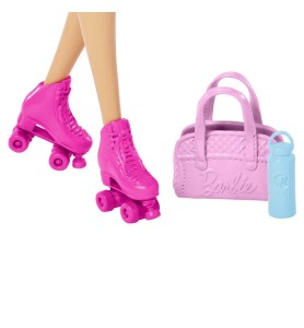 Muñeca Barbie Mattel Conjunto Entrenamiento Y Cachorrito