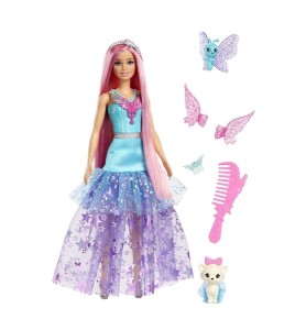 Muñeca Barbie Mattel Cuento De Hadas & Mascotas