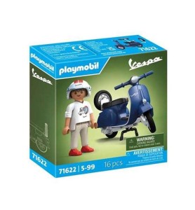 Playmobil Vespa 150 Sprint Veloce Azul