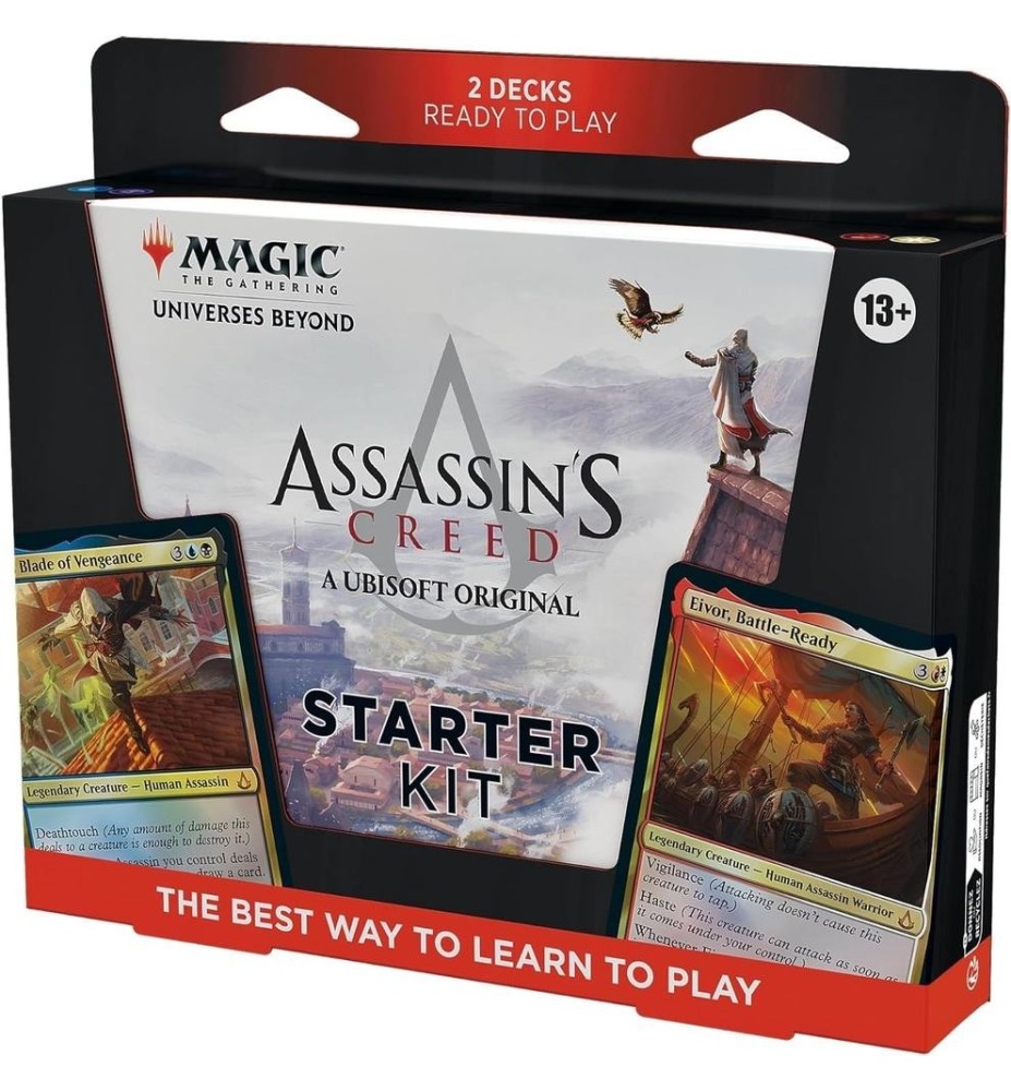 Juego De Cartas Magic The Gathering Ssassin's Creed Starter Kit Español