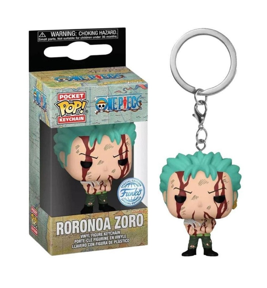 Llavero Funko Pop Keychain One Piece Roronoa Zoro