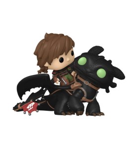 Funko Pop Rides Deluxe: Como Entrenar A Tu Dragon Hiccup Con Desdentado