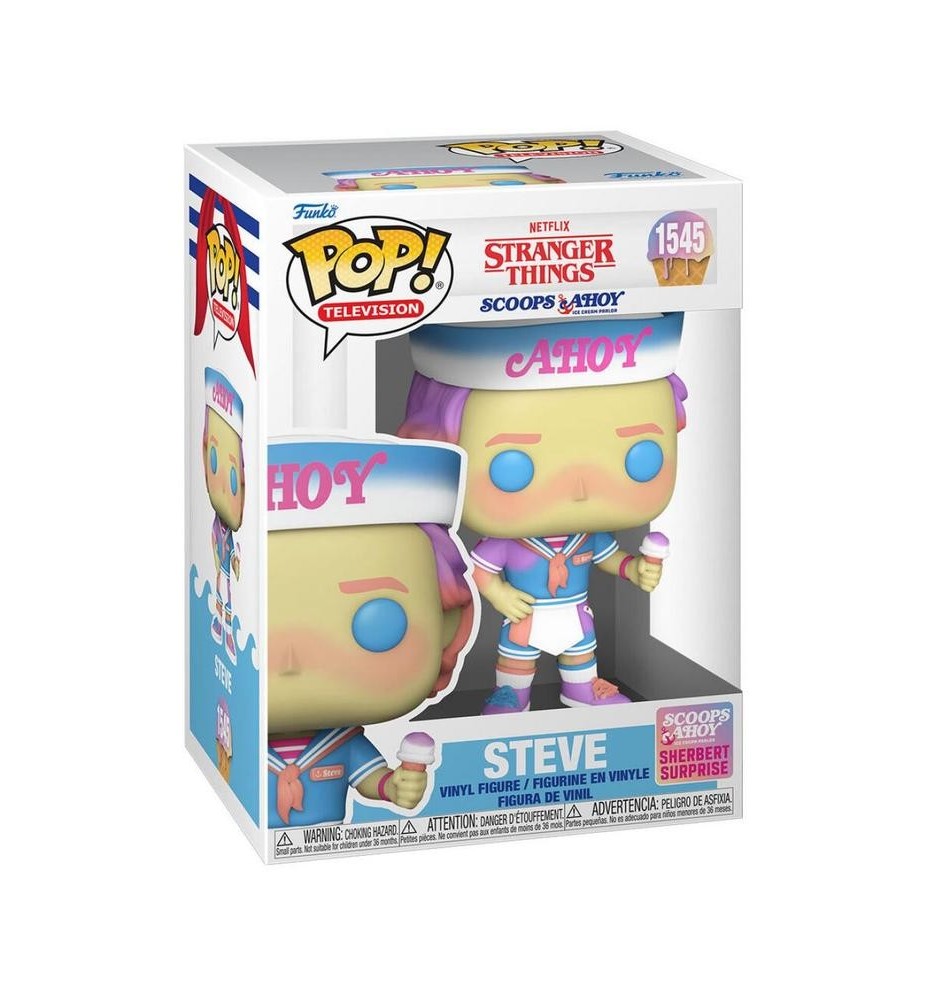 Funko Pop Tv: Stranger Things Steve Scoops Ahoy