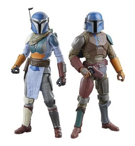 Set 2 Figuras Hasbro Star Wars The Black Series The Mandalorian Shriek -  Hawk Trainers