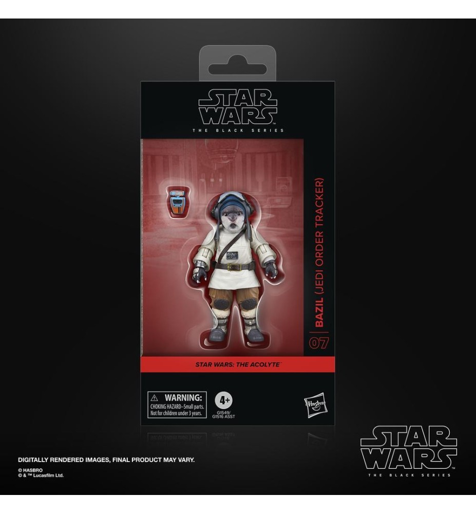 Figura Hasbro Star Wars: The Acolyte Bazil (jedi Order Tracker)