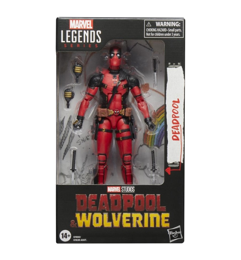 Figura Hasbro Marvel Legends Series Deadpool & Walverine -  Deadpoool