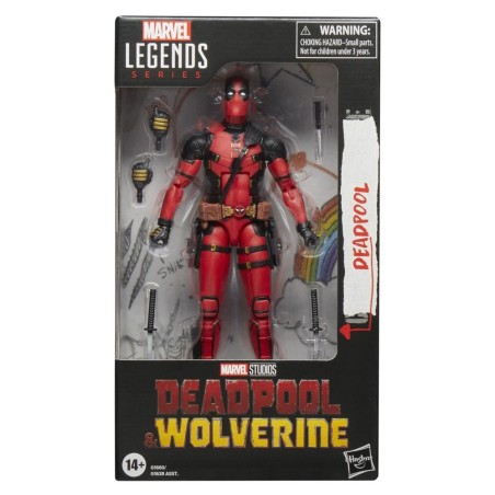 Figura Hasbro Marvel Legends Series Deadpool & Walverine -  Deadpoool