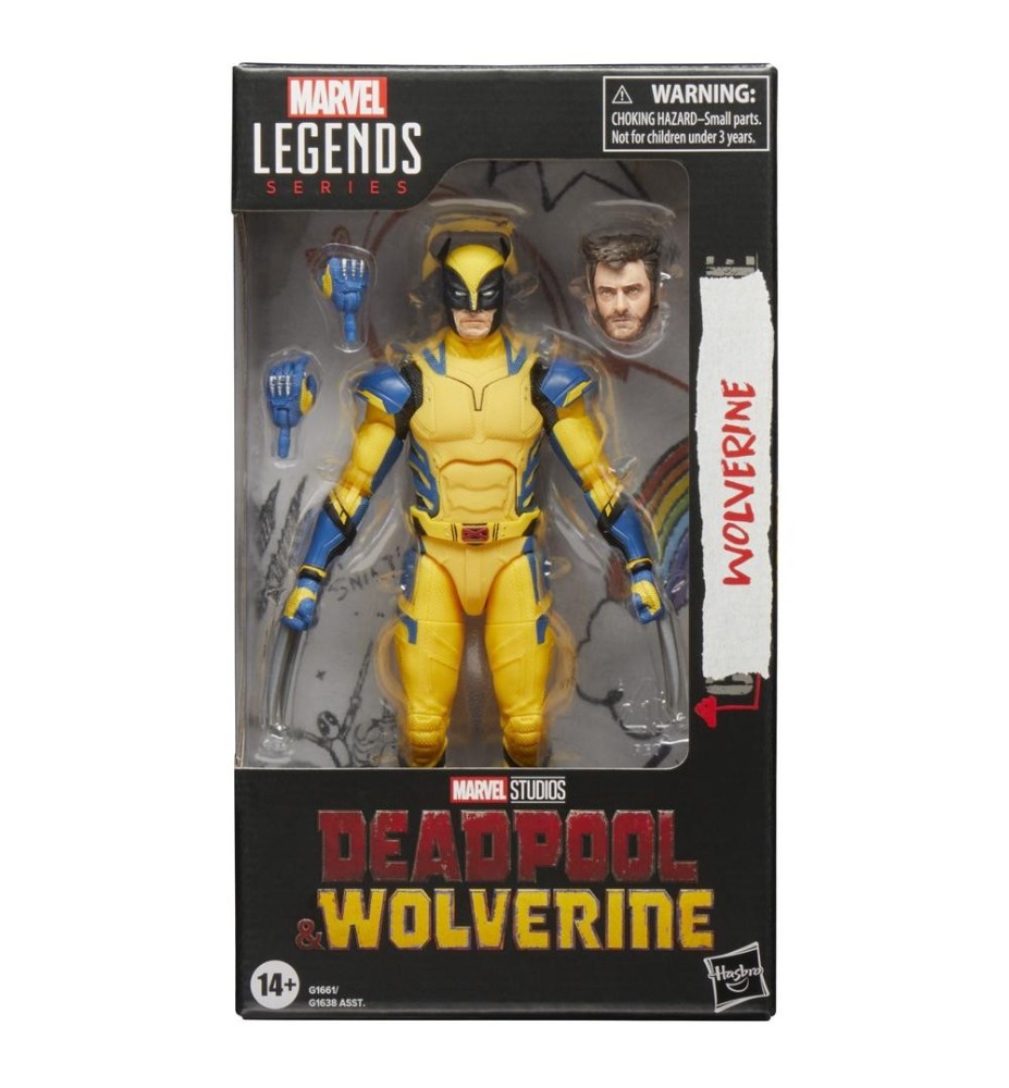 Figura Hasbro Marvel Legends Series Deadpool & Walverine -  Walverine