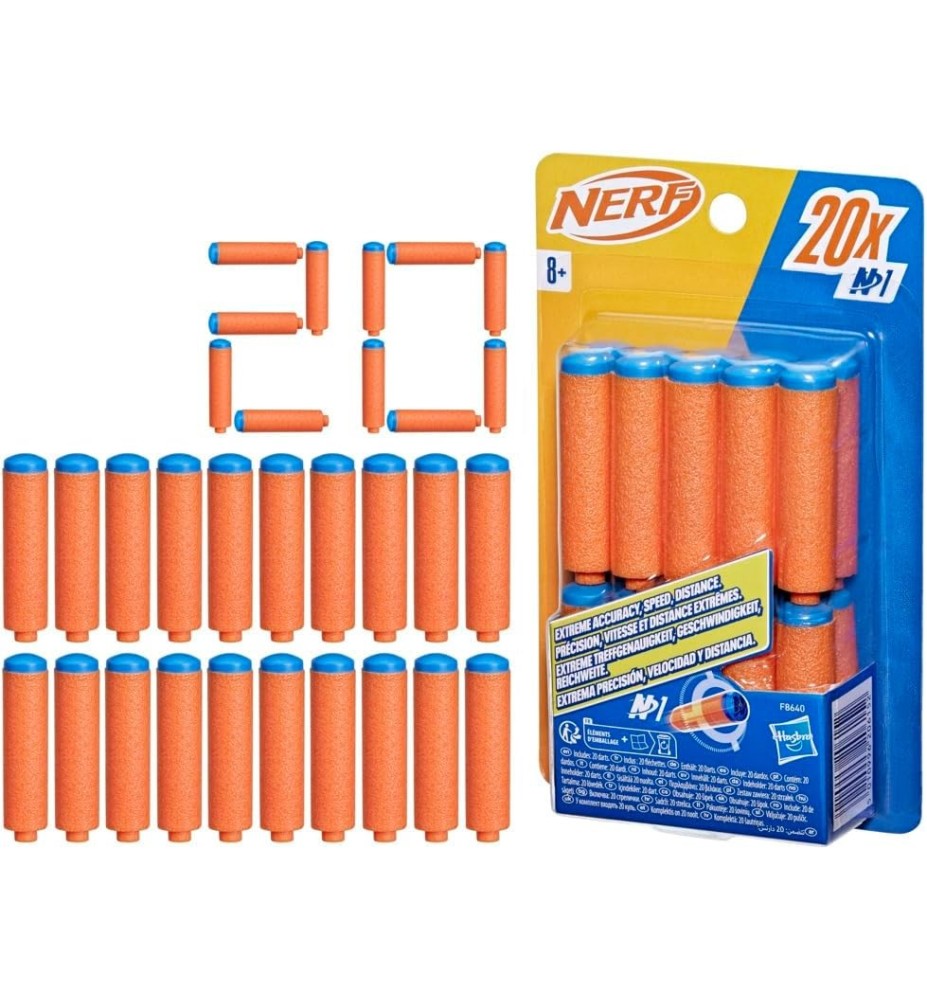 Dardos Nerf N1 20 Unidades