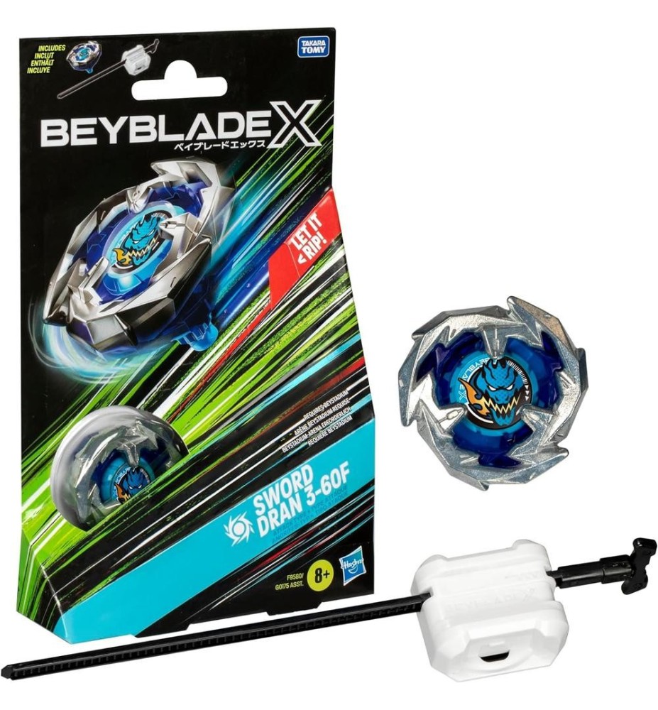 Juego Hasbro Beyblade Sword Dran Attack