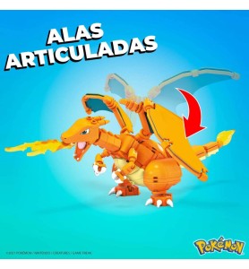 Figura Mattel Mega Construx Pokémon Charmander Evolution