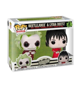 Funko Pop Cine Beetlejuice Beetlejuice Beetleuice Y Lydia Deetz 83087