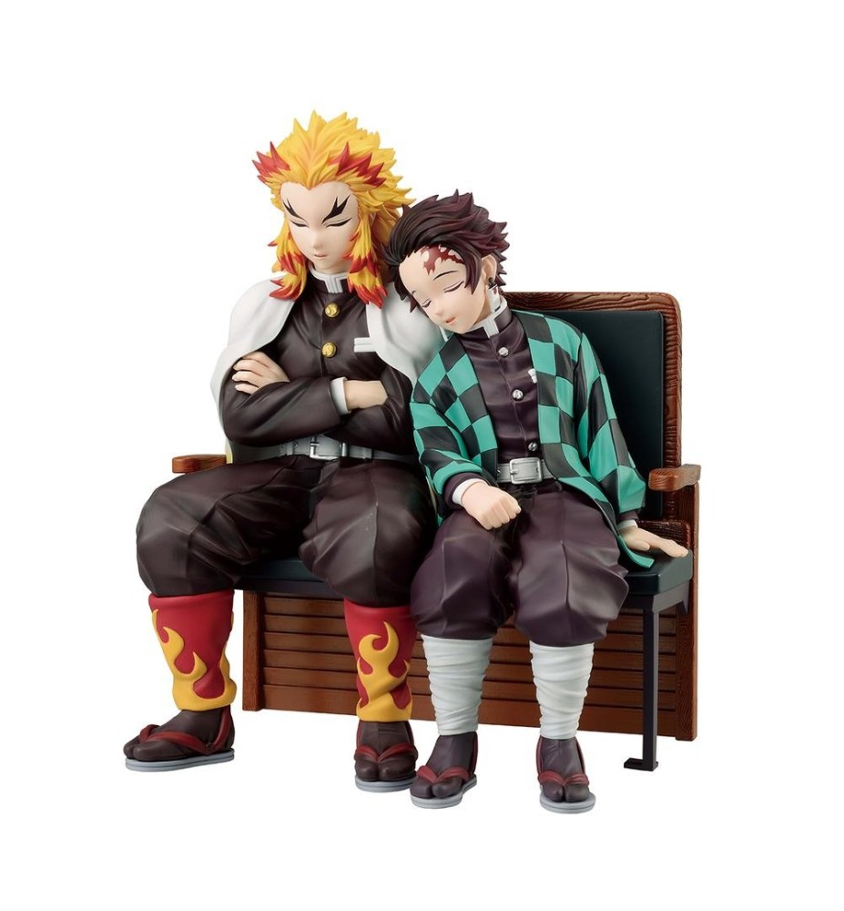 Figura Ichbansho Demon Slayer Kimetsu No Yaiba Tanjiro & Rengoku (locus)