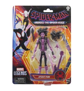 Figura Hasbro Marvel Legends Series Spider - Man Across The Spider - Verse Miles G. Morales Spider - Punk