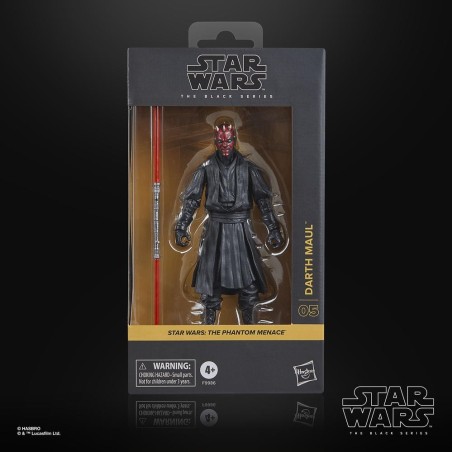 Figura Hasbro Star Wars The Black Series The Phantom Menace Darth Maul