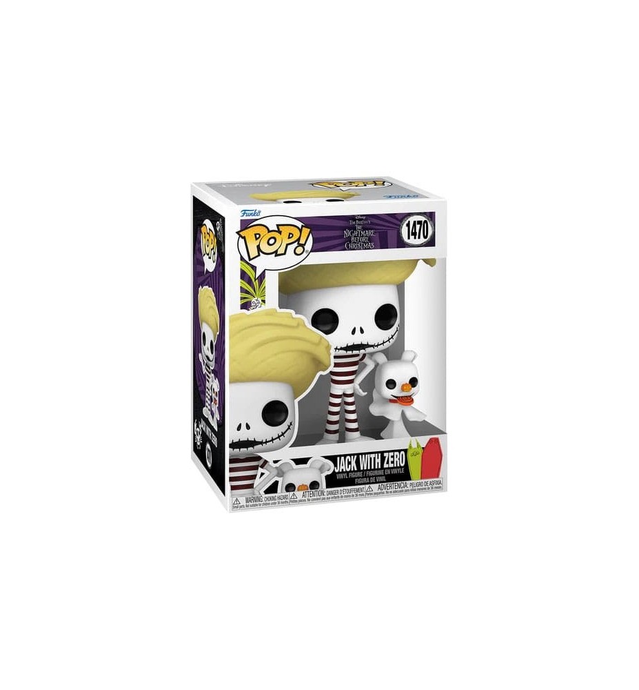 Funko Pop Disney Pesadilla Antes De Navidad Jack Y Zero