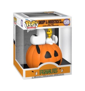 Funko Pop Peanuts Snoopy & Woodstock With Pumpkin