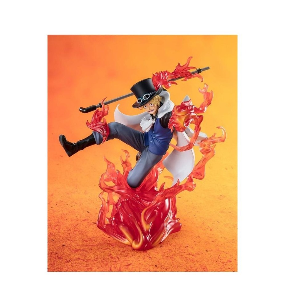 Figura Tamashii Nations Figuarts Zero One Piece Sabo Fire Fist Rook Check Ver. Extra Battle 19cm